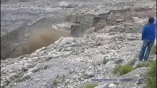 Debris flow in the Himalayas
