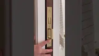 Dodson230 Pocket Door Hardware Functionality! #pocketdoor #interiordesign #interiordesigner