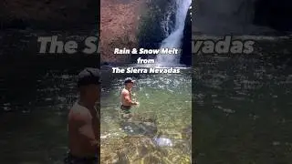 After a long hike&hellip;this is my reward!! 🥇🥇 #hike #waterfall #explore #california