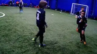 ДФК Ховрино - FC Joga Bonito - 5:9.  Чемпионат Home-Arena CUP. 10.02.2018. Окончание 1 тайма.