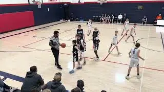 Saint Joseph Bulldogs versus Saint Peters sixth grade basketball