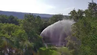 Exploring Raystown lake from the air 