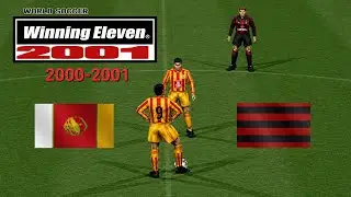 WINNING ELEVEN 2002 (PES2) by gKy FIRST IN THE WORLD 2000/01 GALATASARAY VS MILAN ★★JARDEL★★