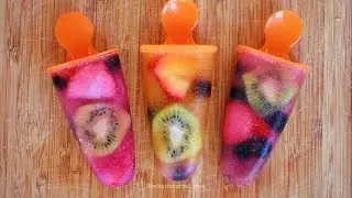 DIY Delicious and Healthy Fruit Popsicles