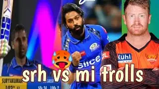 SRH VS MI IPL 2024 MATCH TROLLS 🥵 | HITMAN SURYA KUMAR YADAV | SRH VS MI TROLLS HIGHLIGHTS #mivssrh