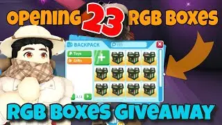 OPENING 23 RGB Boxes in ADOPT Me! ? Roblox