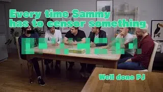 Every time Sammy has to censor something in Some Lovely Board Games 2