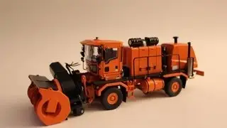 1/50 TWH Oshkosh H Series Chassis with HB Series Snow Blower Review