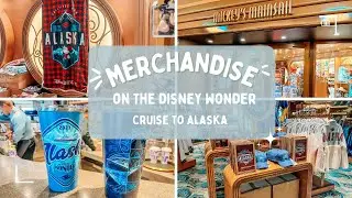 Disney Wonder Alaska Merchandise onboard our Disney Cruise to Alaska