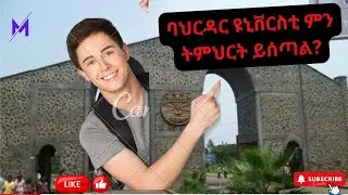 ስለ ባህር ዳር ዩኒቨርስቲ መሉ መረጃ