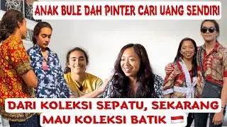 ANAK BULE PECINTA BATIK INDONESIA YG UDAH BISA CARI UANG SENDIRI | YU INTIP KOLEKSI BATIK DIA 🇮🇩