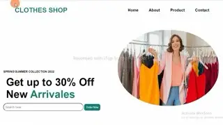 How To Design E-Commerce  Website Using || HTML,  & CSS ||  E-commerce Website | With html and css
