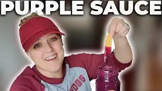 Making the PURPLE SAUCE from Eddie's Million Dollar Cookoff ✨ Fictional Feasts
