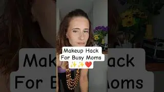 Quick Lip + Highlight Hack for Busy Moms | Makeup Over 40 Glow #over40makeup #makeuphacks