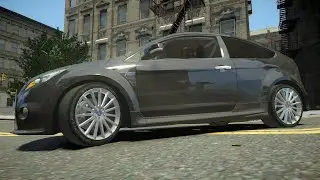 GTA IV 2009 FORD FOCUS RS CRASH TESTING HD