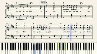 Anti-Hero - Taylor Swift | Piano Sheet Music