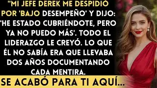 Mi jefe me despidió por 'bajo desempeño—pero me di cuenta de que yo hacía su trabajo mejor que él...