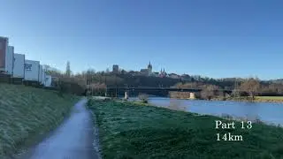Running along the Neckar river: Part 13 - Heilbronn to Bad Wimpfen