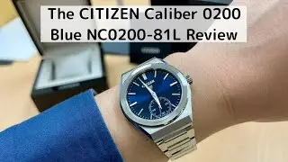【Unboxing】The CITIZEN Caliber 0200 Blue dial NC0200-81L