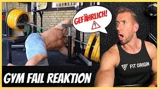 DOMINIC SCHWARZ reagiert auf GYM FAILS | Einfach nur KRASS | MACH NICHT SO! ❌
