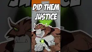 Ben's Aliens In Rex&rsquo;s Artstyle looked amazing #ben10 #ben10ultimatealien #cartoonnetwork