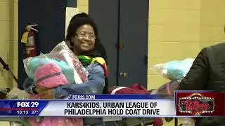 Kars4Kids and Urban League Coat Giveaway In Philly on Fox 29