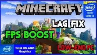 CAN I PLAY MINECRAFT IN LOW END PC (INTEL HD GRAPHICS 2000)