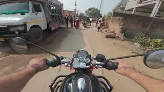 Afternoon Village POV Ride 🌅 | 23 Jan 2026 | 4k