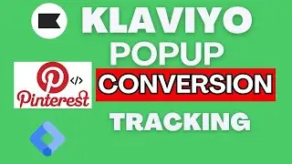 Klaviyo Lead Conversion Tracking for Pinterest Pixel