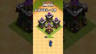 All Level Archer Tower VS Royal Champion Ability #short #clashofclans