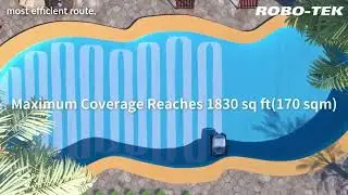 Robo-Tek Robo-Charge Cordless Robotic Pool Cleaner - No Gimmicks, Just Results