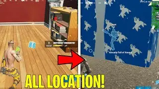 Throw Birthday Presents - Fortnite 4th birthday challenge