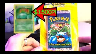 I Opened a VINTAGE Pokemon 1999 BASE SET Blister Pack & Pulled THIS!