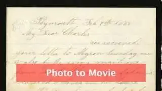 A Letter to Charles R. Clark Screencast