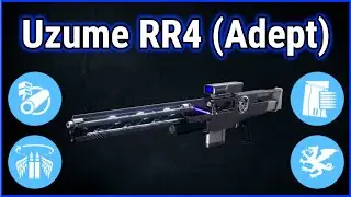 Uzume RR4 (Adept) God Roll Guide (Drastically Underrated) | Destiny 2