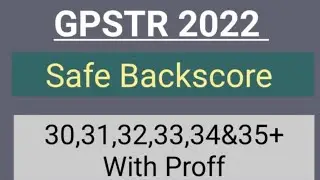 GPSTR Cutoff Latest Update