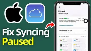 How To Fix Syncing With iCloud Paused Error On Messages App! (2025)