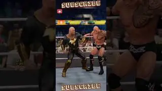 Black Adam Corner Punches 👊 on The Rock #blackadam #therock #wwe #wwe2k23 #shorts