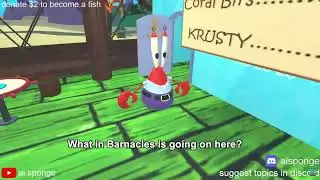 Squidward sniffs dr@g and get high 😲