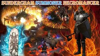 Diablo 2 Resurrected - Sundered Charm Physical Summoner Necromancer Build Uber Tristram