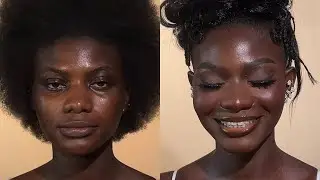 DARK SKIN BRIDAL MAKEUP Tutorial 