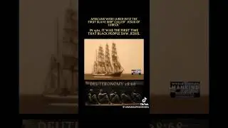 1562 Slave ship called Jesus of lubeck was chapter to a group of merchants by the Queen Elizabeth l
