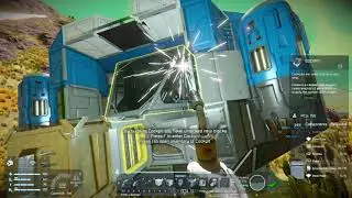 Space Engineers | Alien Planet Survival |  Making the way from start to NPC station safety*