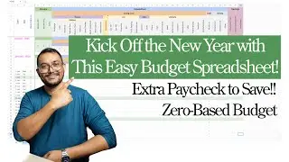 Master Your Yearly Budget with This Simple Customizable Spreadsheet!