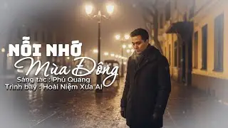 Nỗi Nhớ Mùa Đông – Bản Phối Jazz Ballad | Giọng Nam Trầm Ấm, Da Diết | Phú Quang | Hoài Niệm Xưa AI