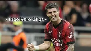 &bull; Christian Pulisic Rare Clips for Edits &bull; || 1080p Quality || NO WATERMARK || AC Milan Version! 🔴⚫