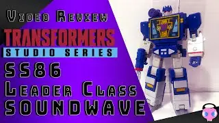 VIDEO REVIEW: Transformers Studio Series 86' -  Leader Class Soundwave