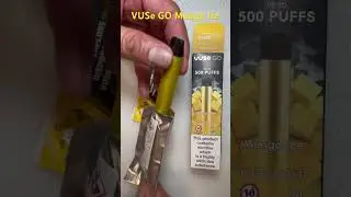 VUSE GO 500 puffs vape Mango ice #vape #youtubeshorts #favorite
