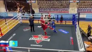 Косаткин Макар 10 лет, на первенстве Челябинской области по муайтай 15-17.10.2025 