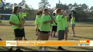 Blind since age four, ECHS senior Austin Wegmann found his home in marching band